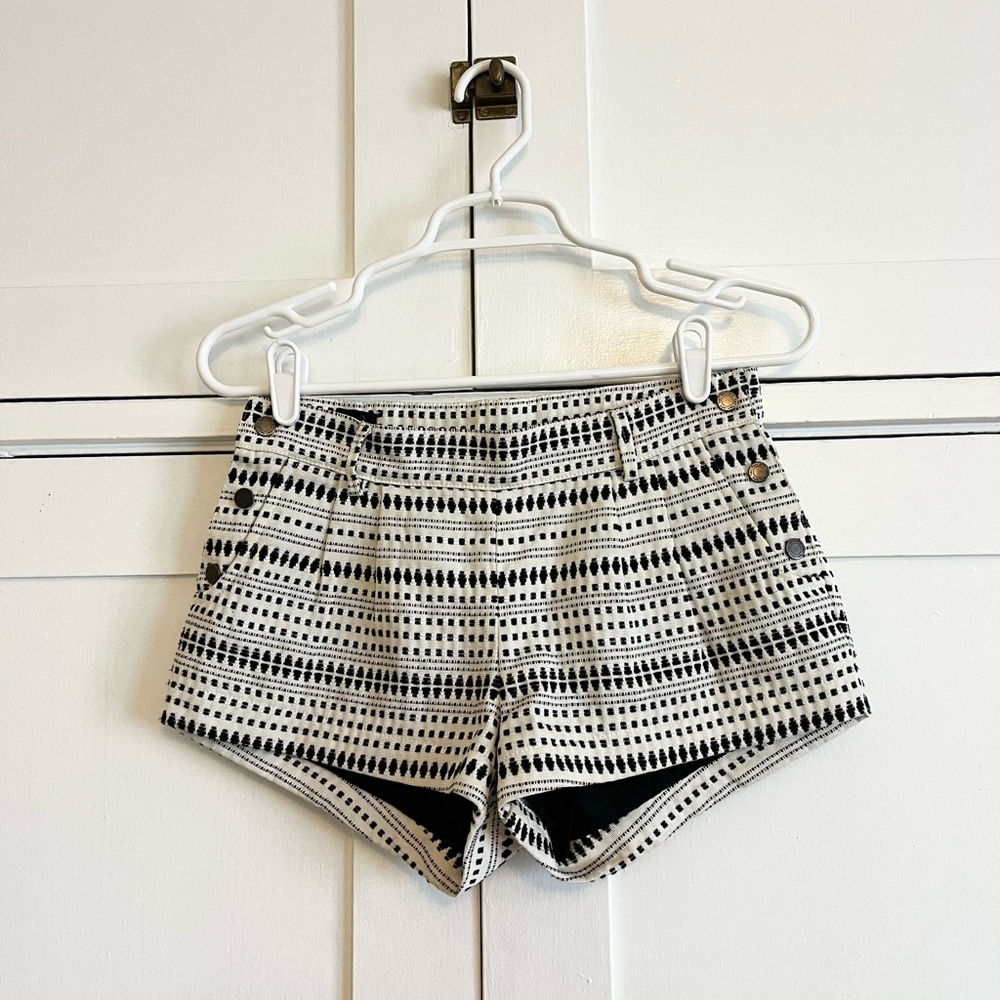Embroidered Lined French Brand Girls Shorts